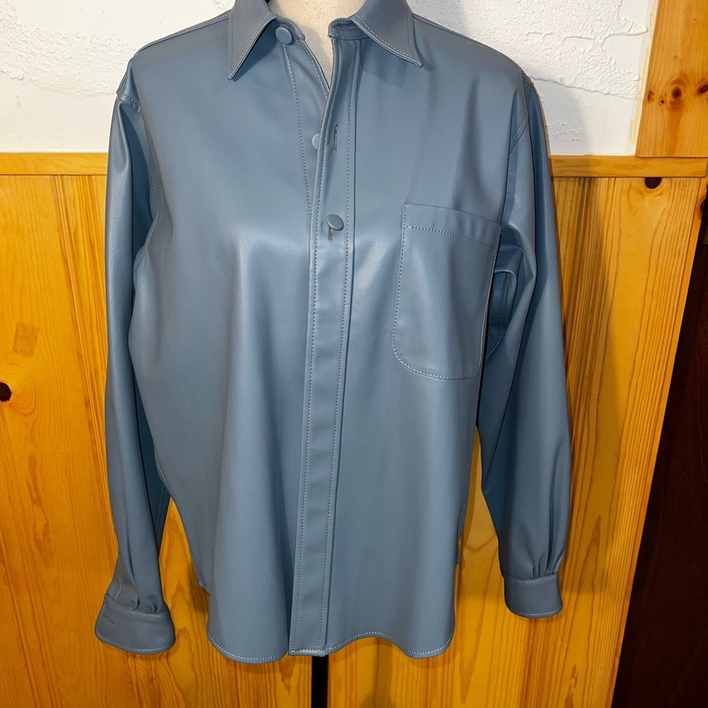 AKNVAS Anders Vegan Leather Jacket Sz-XS - Picture 13 of 13